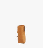 Treats nahast väike crossbody-mobiilikott Emma Common, cognac