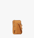 Treats nahast väike crossbody-mobiilikott Emma Common, cognac