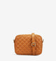 Treats nahast crossbody-kott Cherie Coco, cognac