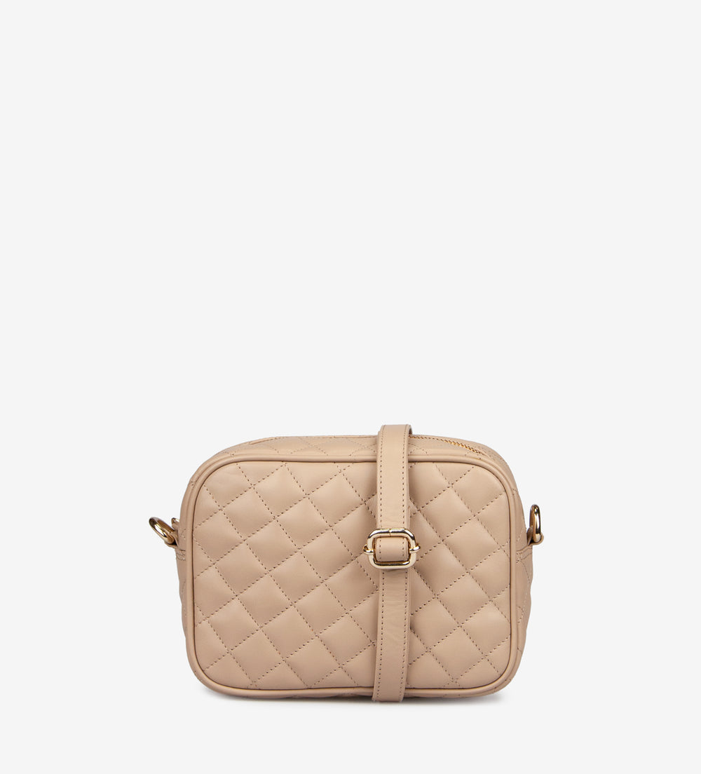 Treats nahast crossbody-kott Cherie Coco, latte