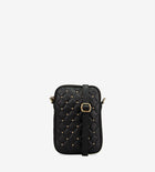 Treats nahast väike crossbody-mobiilikott Krystle Natty Black