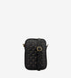 Treats nahast väike crossbody-mobiilikott Krystle Natty Black