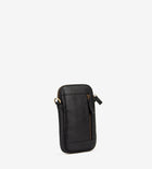 Treats nahast väike crossbody-mobiilikott Krystle Natty Black