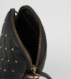 Treats nahast väike crossbody-mobiilikott Krystle Natty Black