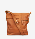 Treats nahast crossbody-kott Bridget Common, cognac