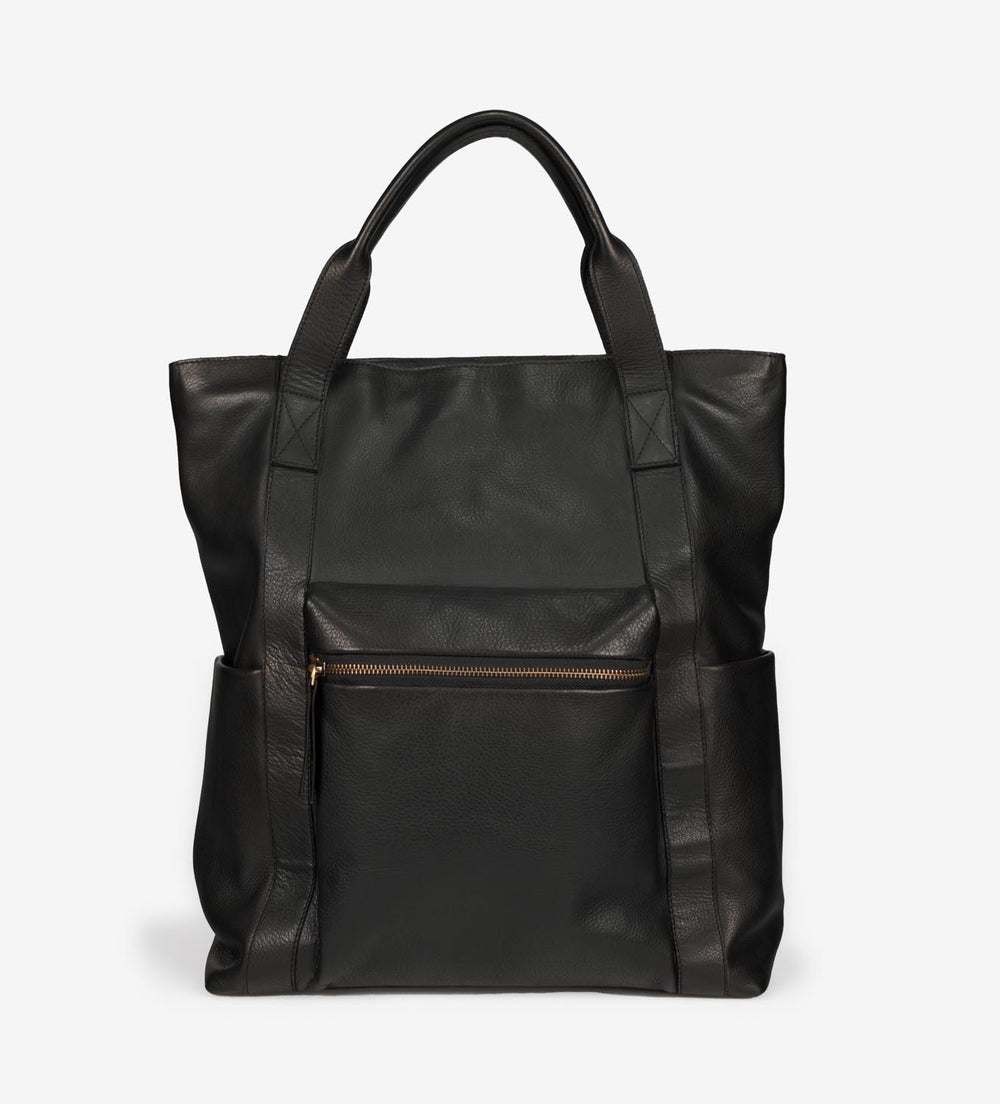 Treats nahast seljakott Ottelia Common Black