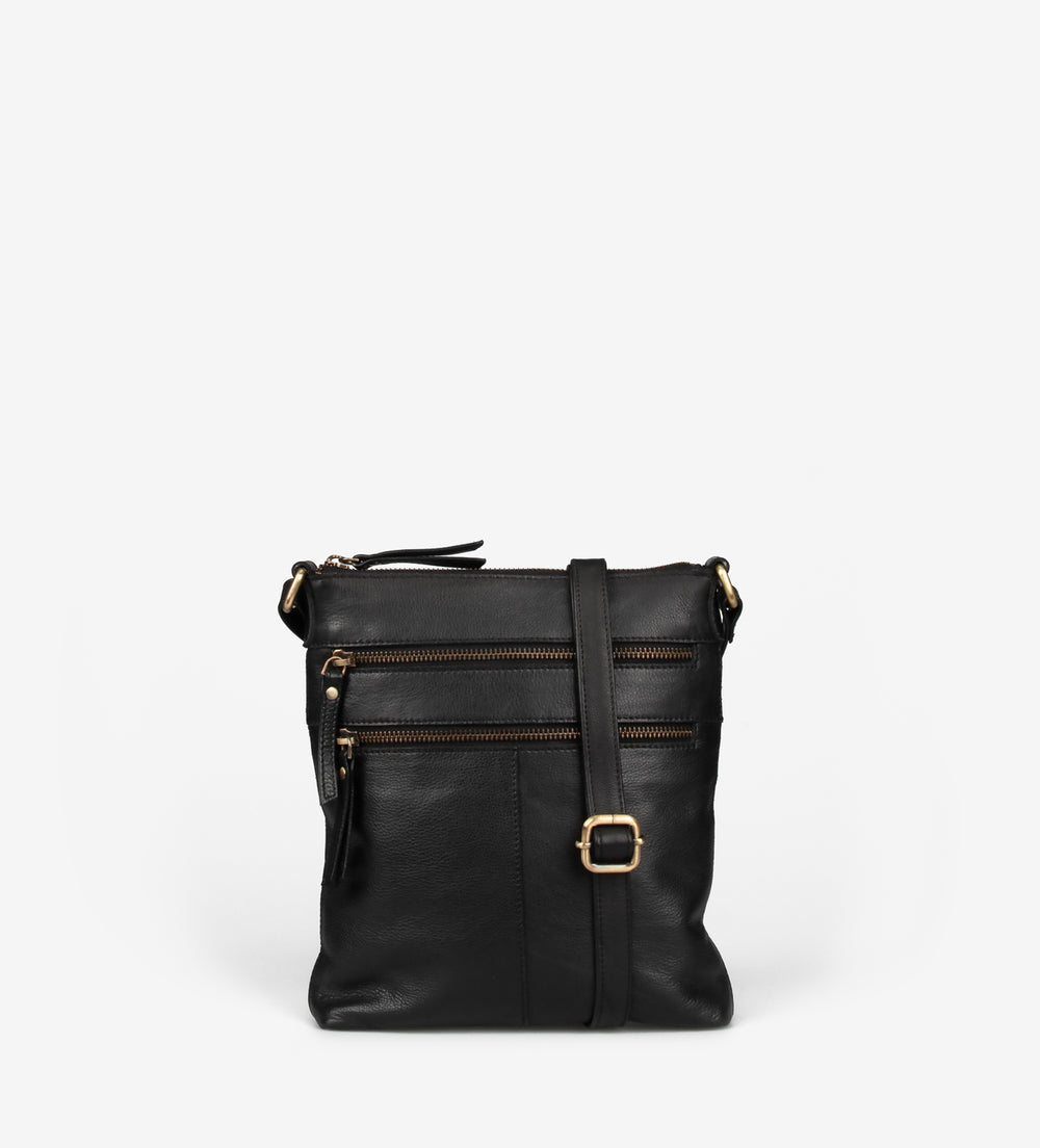 Treats nahast Crossbody Alicia Common, black