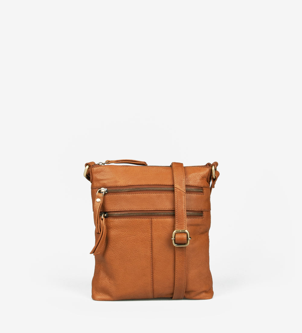 Treats nahast Crossbody Alicia Common, cognac