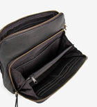 Treats nahast Crossbody Annie Common, black