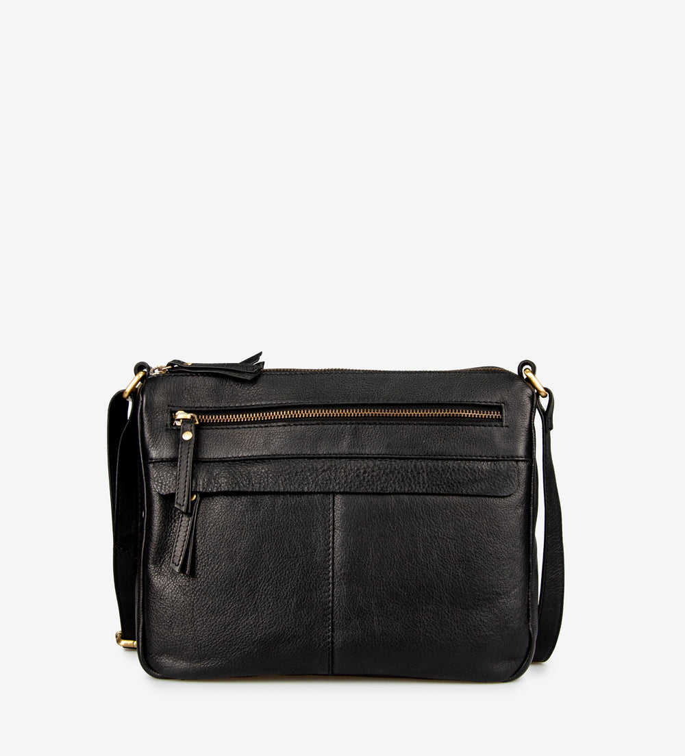 Treats nahast Crossbody Misha Common, black