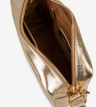 Treats nahast väike crossbody Alberte Ritzy, gold