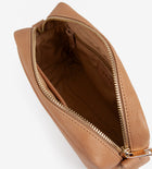 Treats nahast väike crossbody Alberte Ritzy, beige
