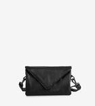 Treats nahast Clutch Evie Soft, black