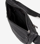 Treats nahast Soft Bumbag Estella, black