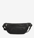 Treats nahast Bumbag Lou Soft, black