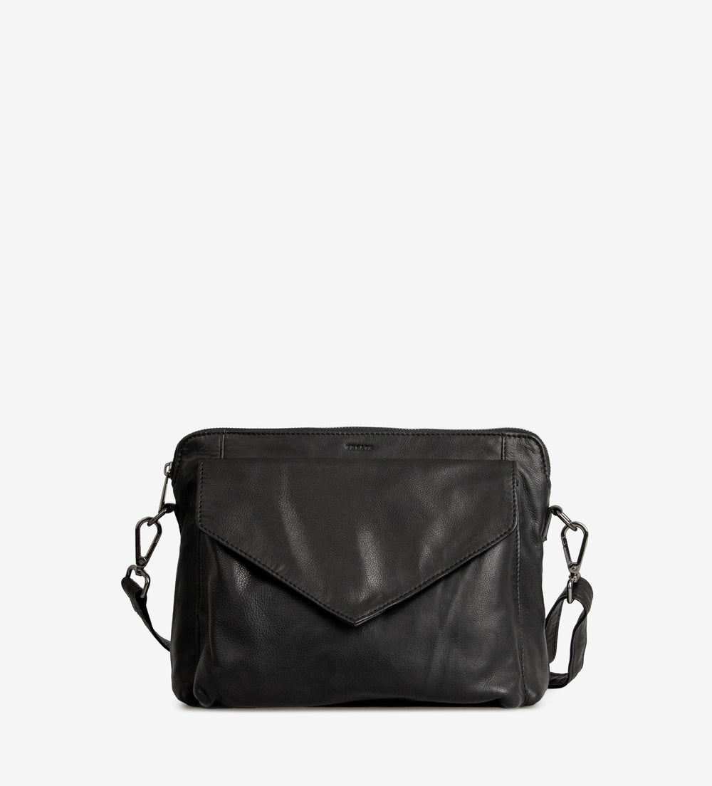 Treats nahast Soft Crossbody Dara, black