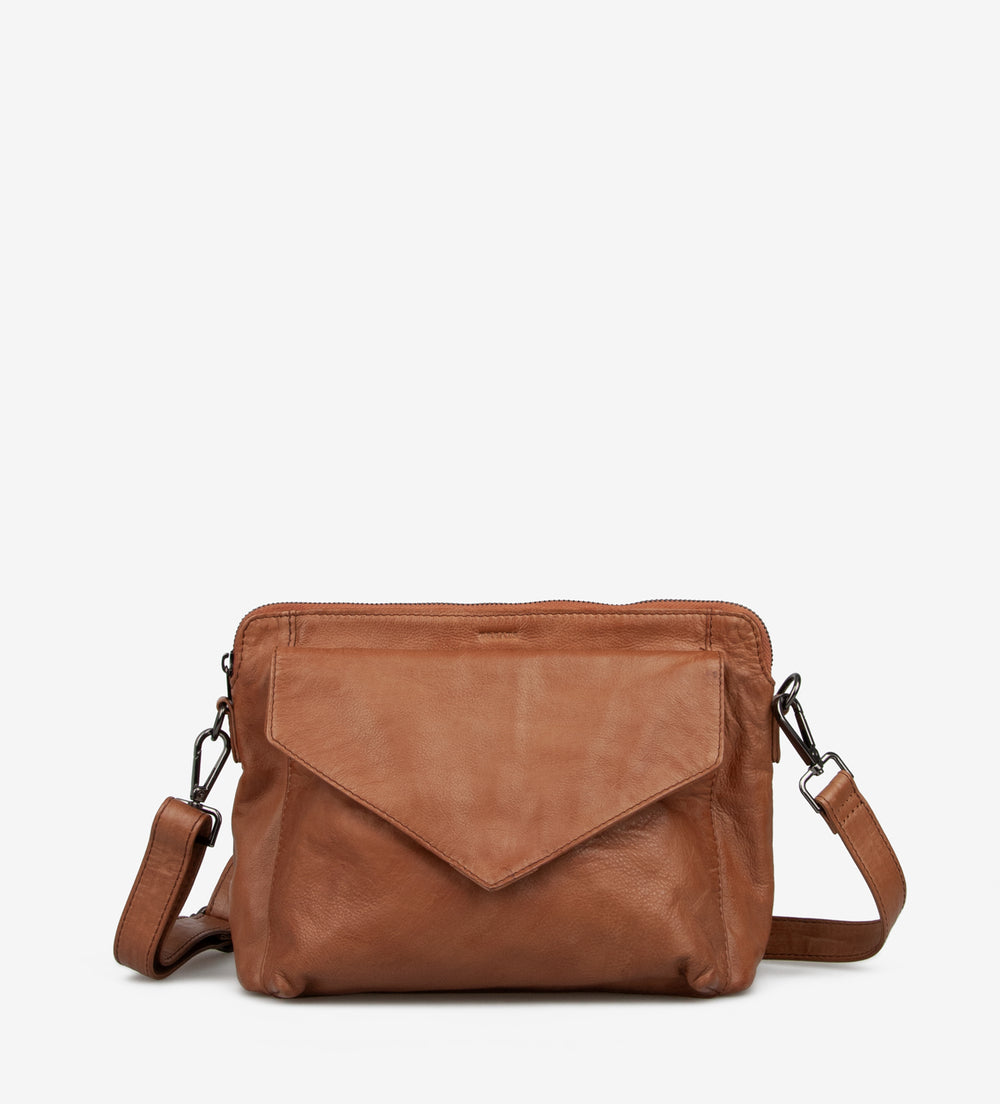 Treats nahast Soft Crossbody Dara, cognac