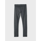 Name It DAVINA seest uhutud pinnaga retuusid, dark grey melange