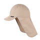 Pure Pure by Bauer orgaanilisest puuvillast nokaga päikesekaitsemüts, UPF50, Taupe Grey