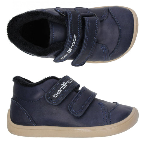 3F Bar3foot sooja voodri ja membraaniga madalad kevad-/sügissaapad, navy blue