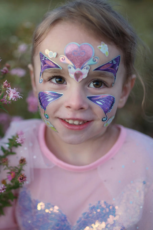 Great Pretenders Näokleebised- Liblikahaldjas