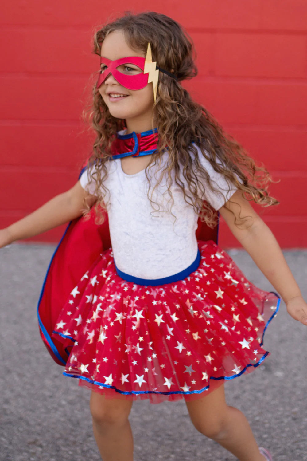 Great Pretenders Superkangelase tutu seelik, keep ja mask