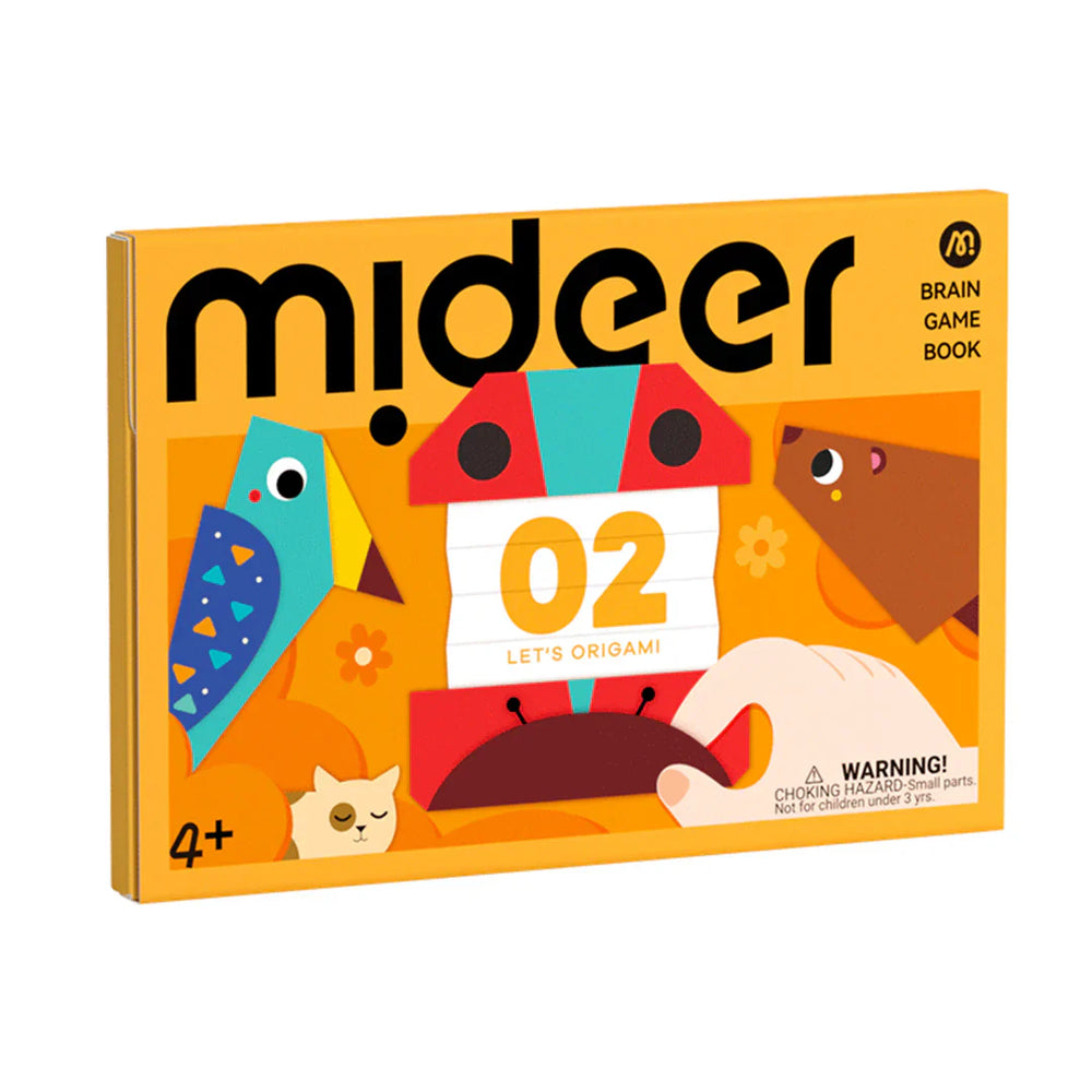 Mideer mõtlemismängude raamat, origami ülesanded 2.tase