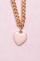 Great Pretenders Boutique Chunky Chain Heart Necklace (2 erinevat stiili)