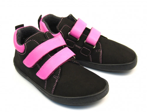 EF Barefoot membraaniga madalad kevad-/sügissaapad Rosa, black amarant