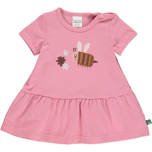 Fred's World Bumblebee s/s dress baby, Pink
