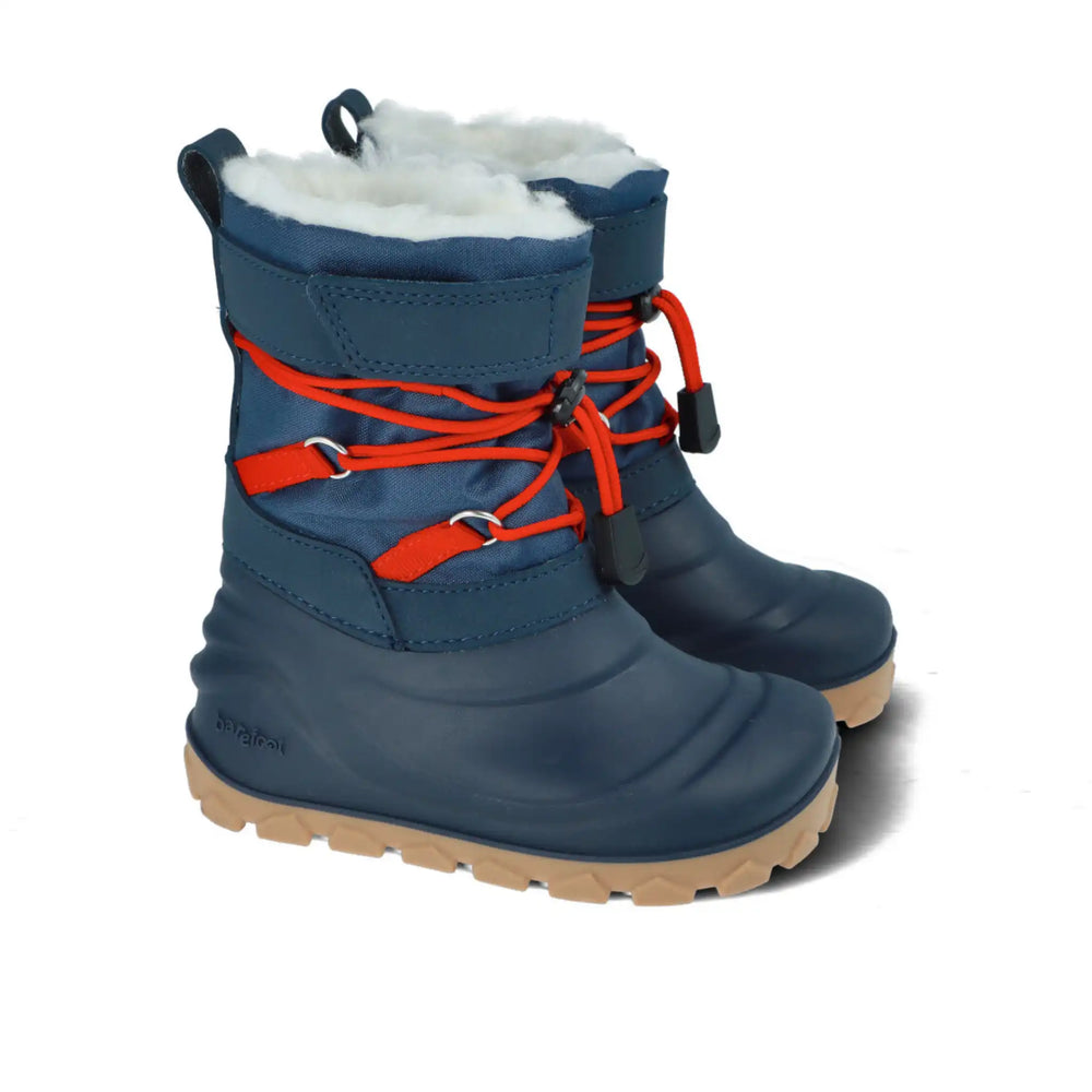 Rayve Frost Hopper laste barefoot-talvesaapad, Dark Blue