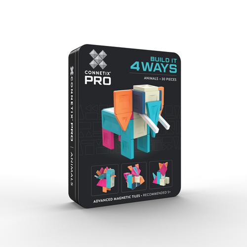 CONNETIX PRO Build It 4 Ways Animals Pack, 30 osa