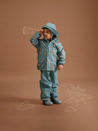 Celavi vihmakomplekt sooja voodriga, smoke blue