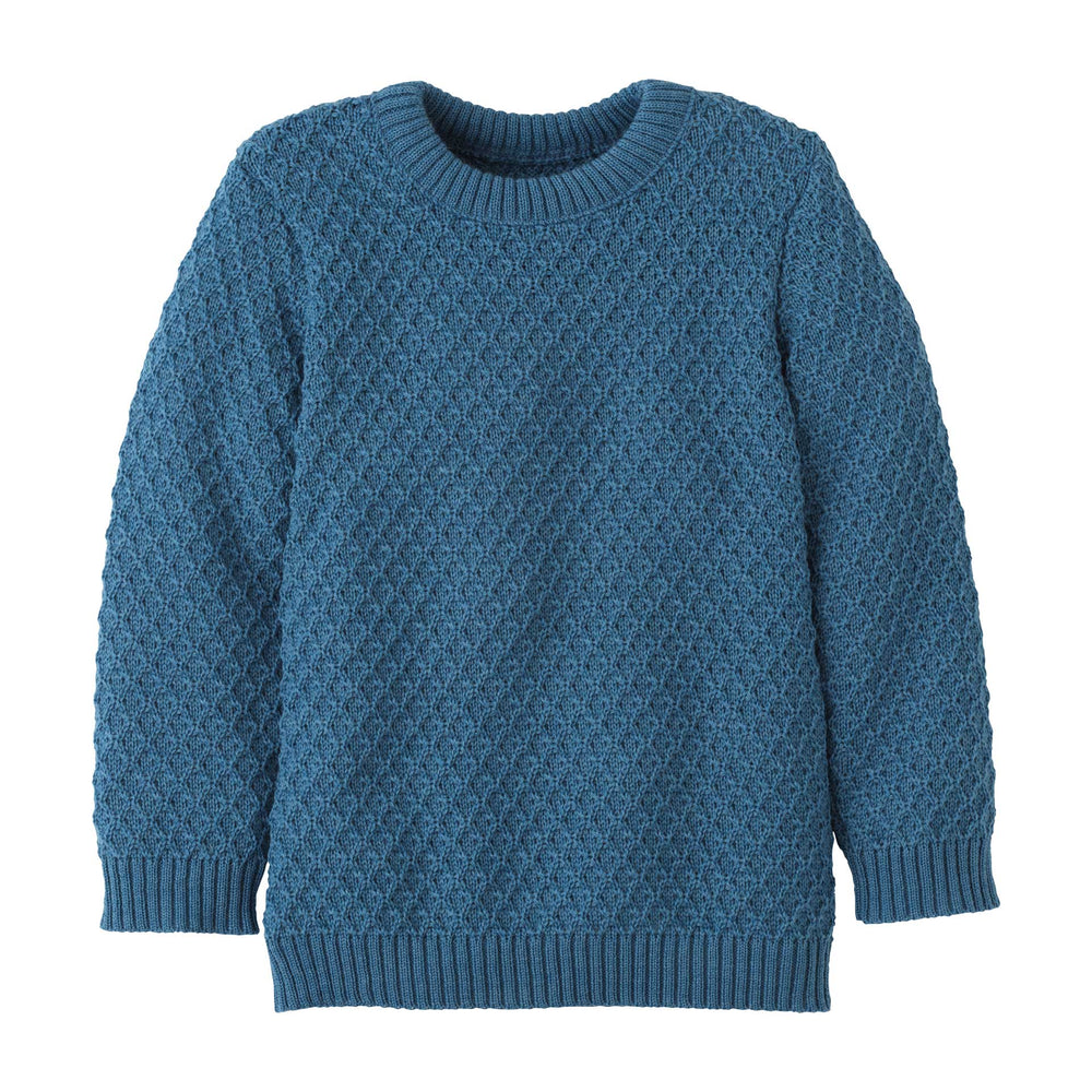 Disana Aran meriinovillane sviiter, dove blue