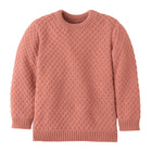 Disana Aran meriinovillane sviiter, soft pink