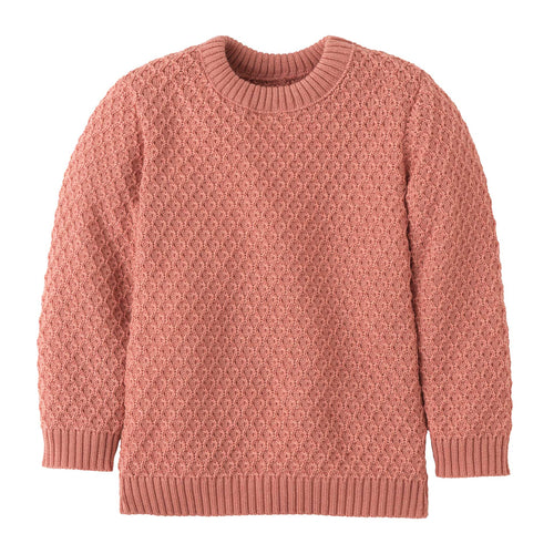 Disana Aran meriinovillane sviiter, soft pink