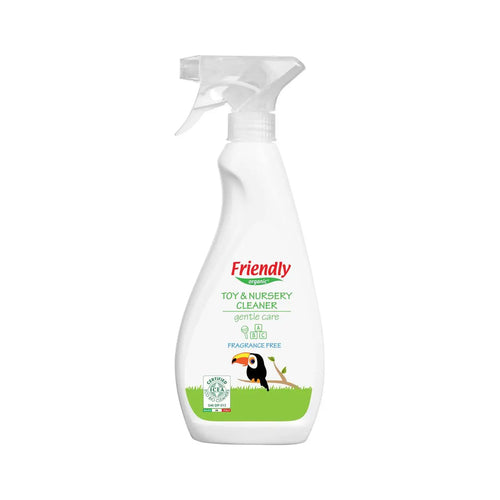 Friendly Organic lõhnatu mänguasjade ja lastetoa puhastusvahend aloe veraga, 500 ml