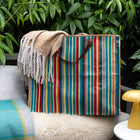 Rex London suur hoiukott, retro 70s stripes