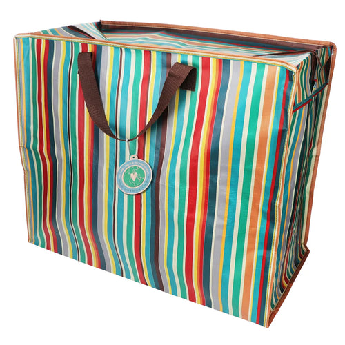Rex London suur hoiukott, retro 70s stripes
