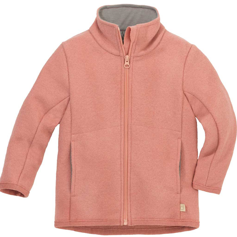 Disana tihedast villakangast lukuga jakk, soft pink