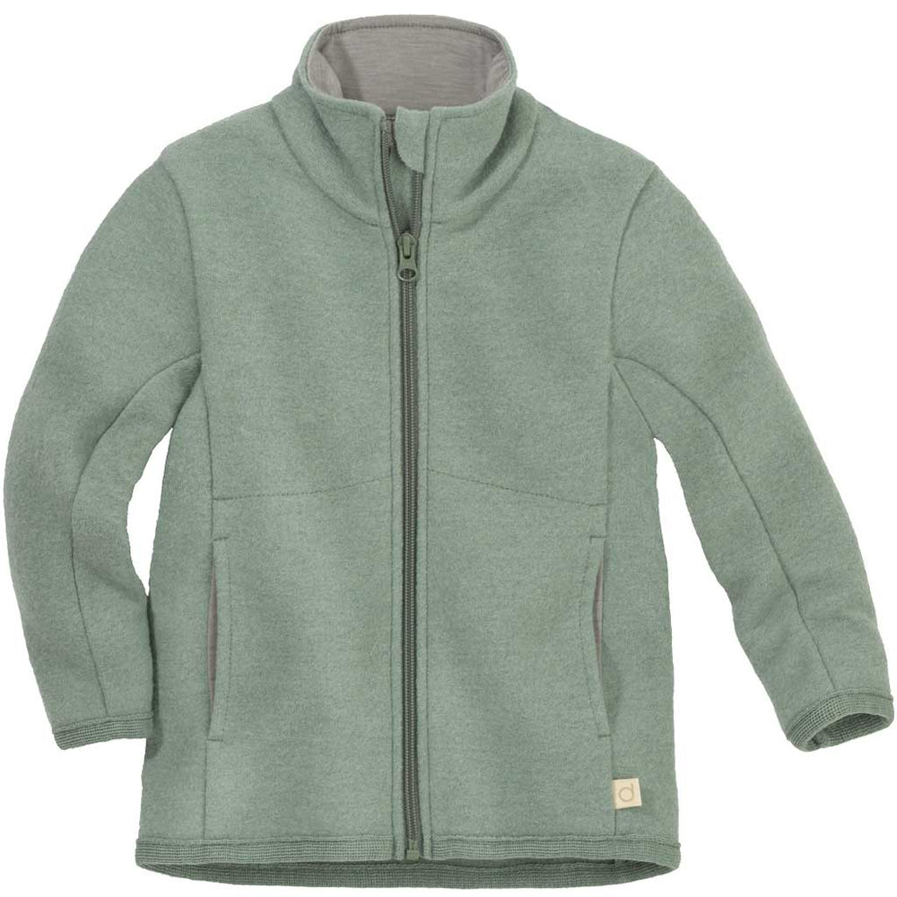 Disana tihedast villakangast lukuga jakk, jade green