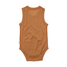 CeLaVi bambus-meriino varrukateta body, Brown Sugar