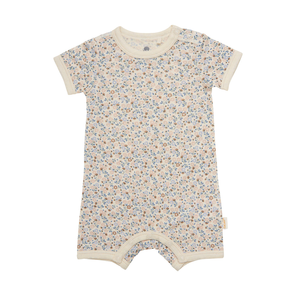 CeLaVi bambus-meriino romper, peach whip