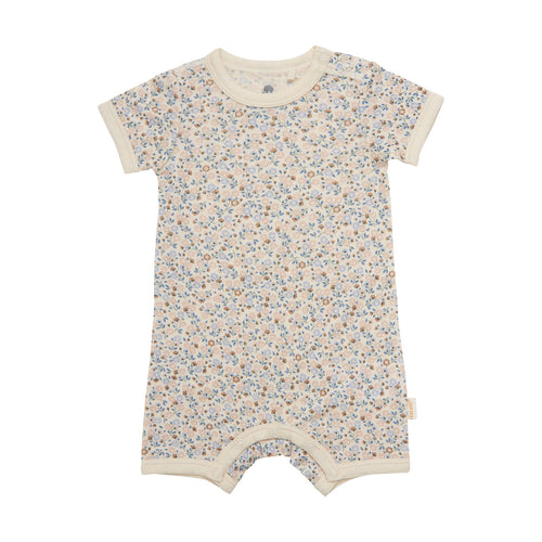 CeLaVi bambus-meriino romper, peach whip