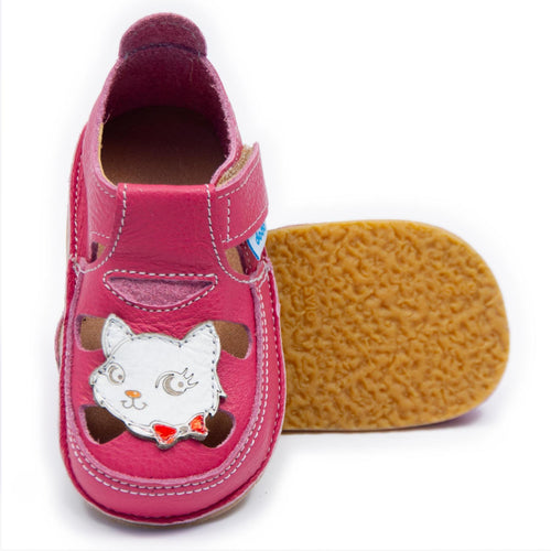 Dodo nahast barefoot-sandaalid, miau/orchid