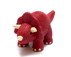 Best Years Triceratops naturaalkummist punane auguta närimislelu/vannimänguasi 0+ eluaastast