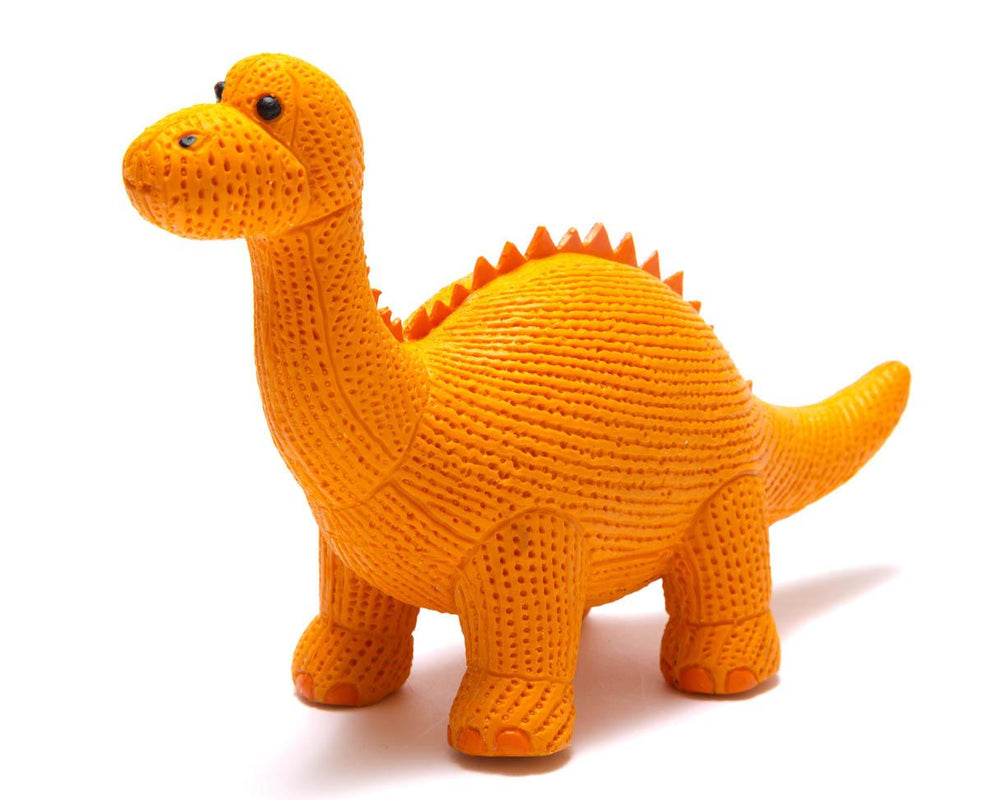 Best Years Diplodocus naturaalkummist oranž auguta närimislelu/vannimänguasi 0+ eluaastast