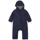 Disana Zip-Overall vanutatud meriinovillast kombe, indigo