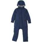 Disana Zip-Overall vanutatud meriinovillast kombe, indigo