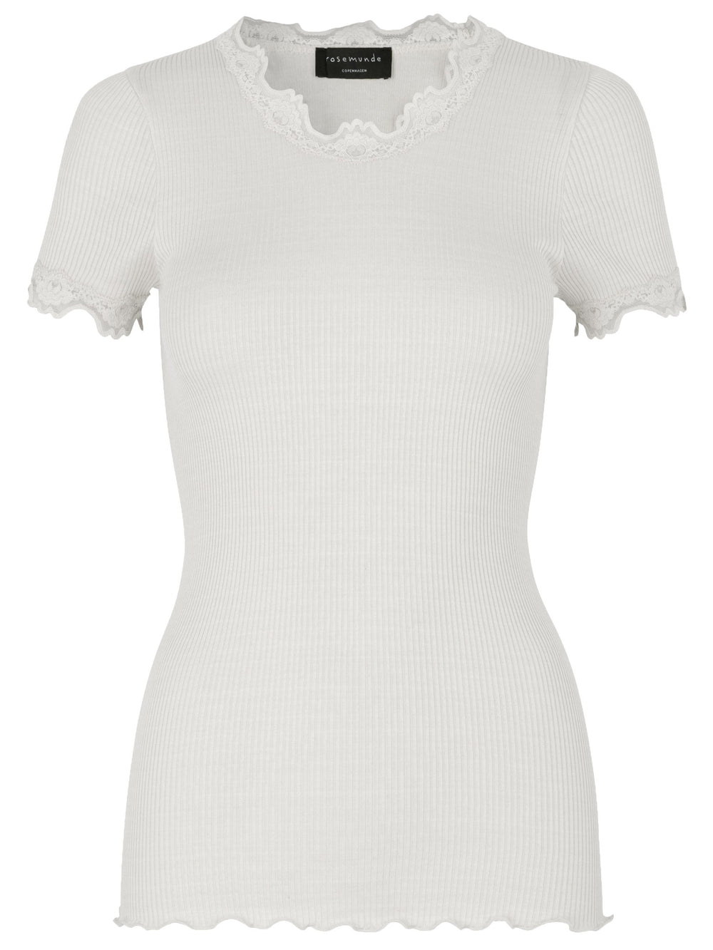 Rosemunde siidist pluus, new white